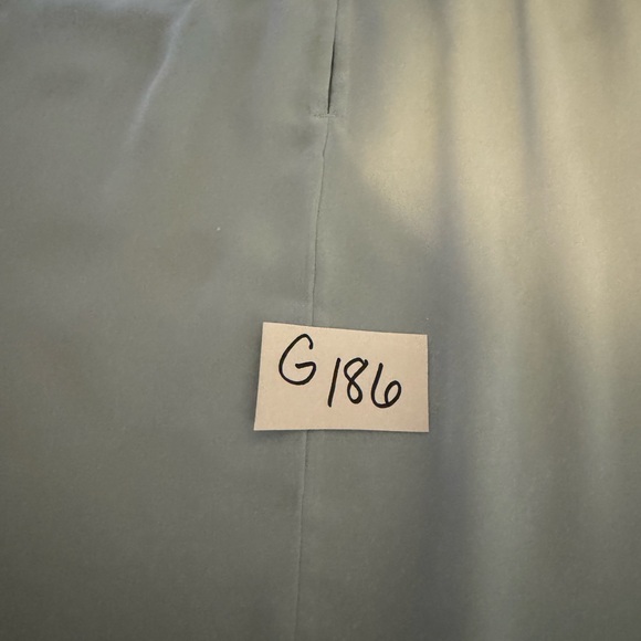 G-186 Ann Taylor Blue Ruffle Bottom Sleeveless Pullover Summer Blouse Size S - Picture 11 of 12